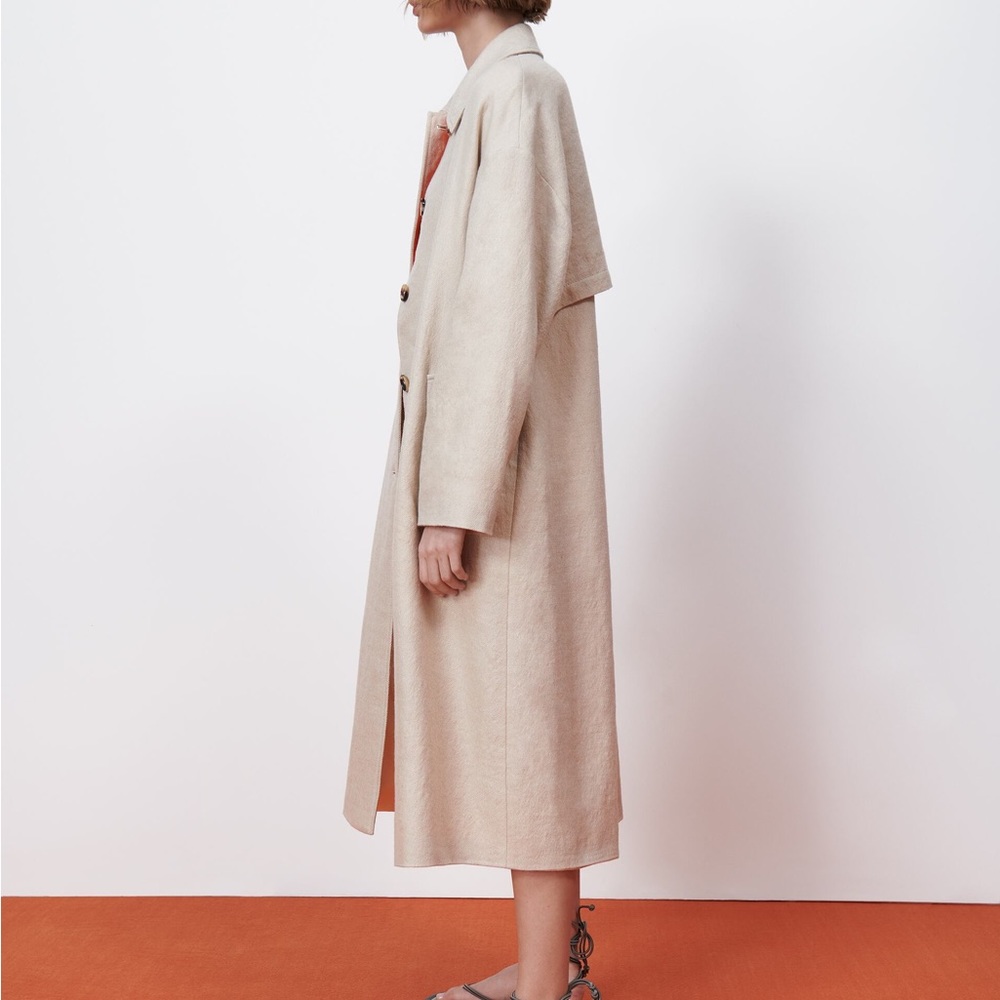 ZARA MANTEAU AVEC LAINE LIMITED EDITION‎ JACKET - Picture 6 of 13